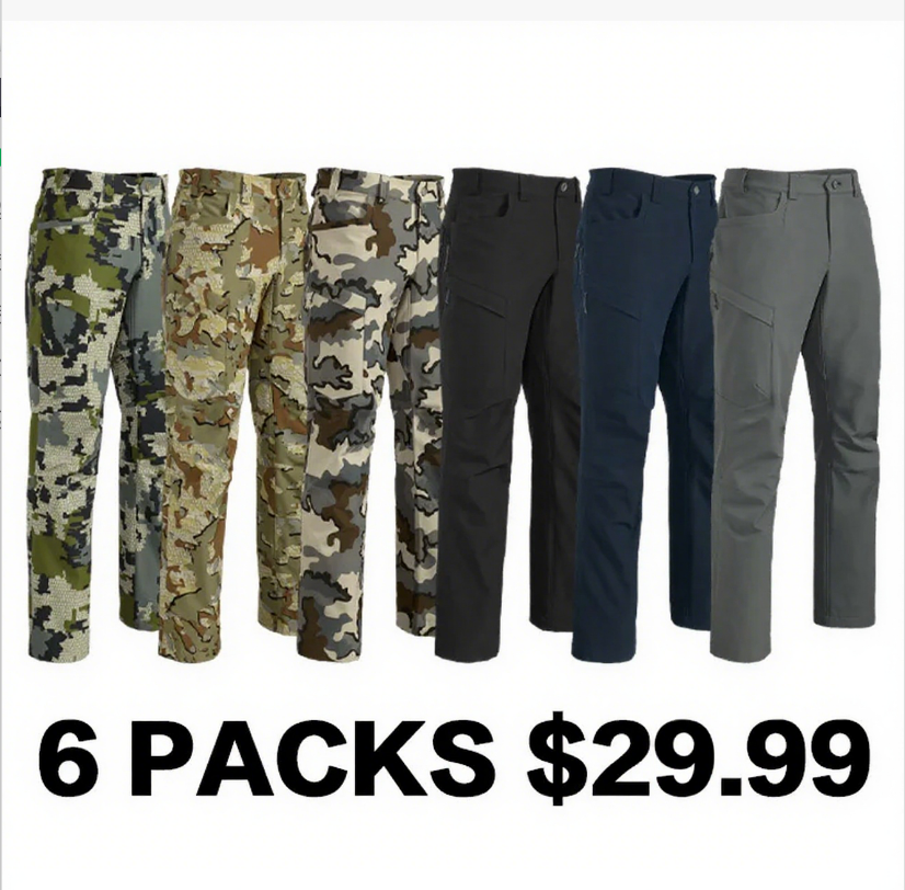 Men's Tactical Camo Work Pants