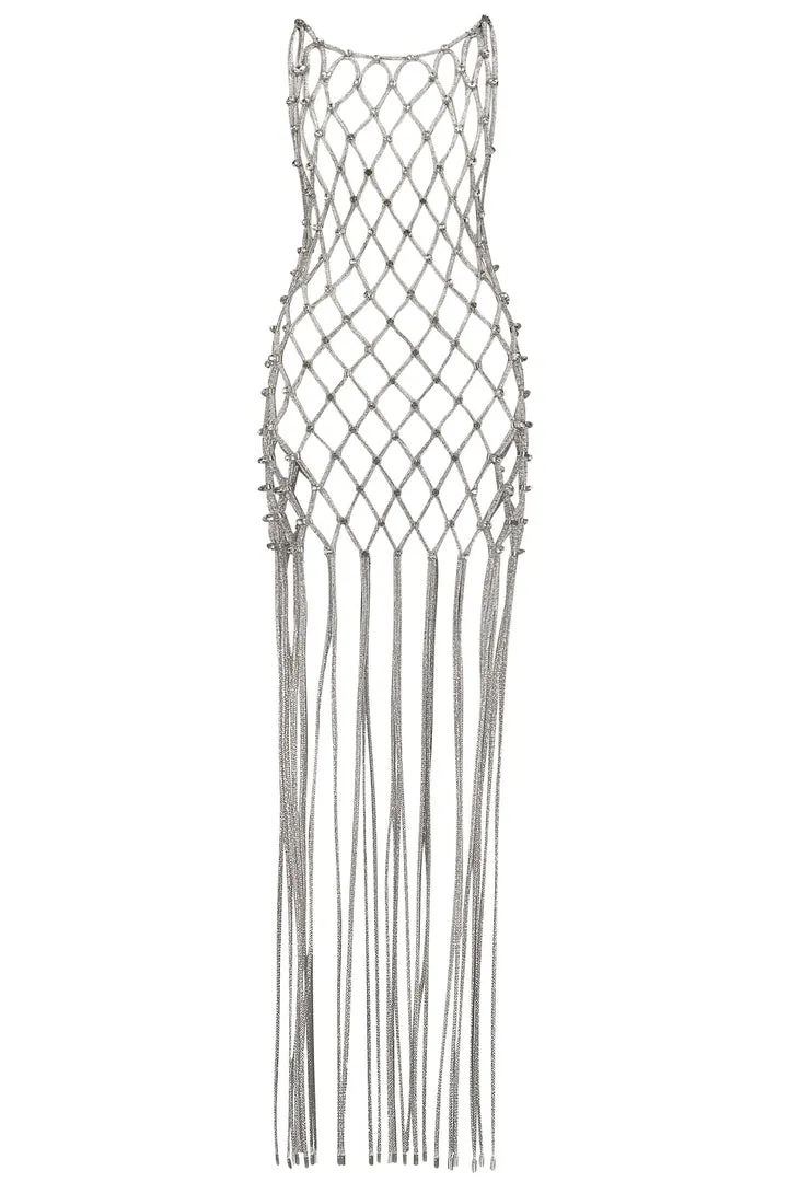 CRYSTAL ROPE DRESS