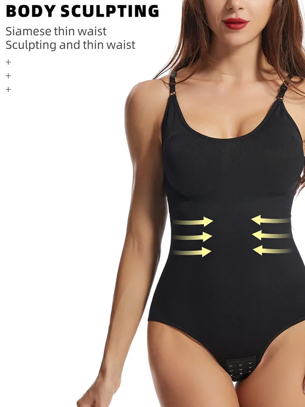 Crotch-opening and Hip-lift Shapewear