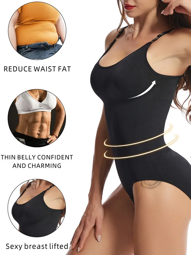 Crotch-opening and Hip-lift Shapewear