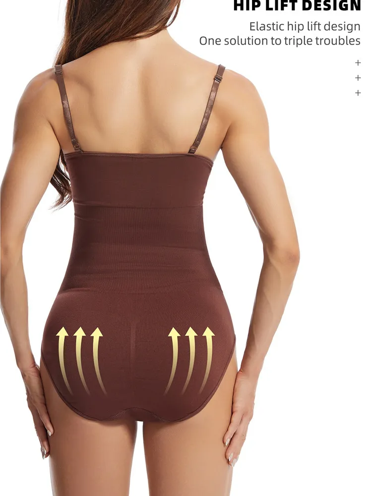 Crotch-opening and Hip-lift Shapewear