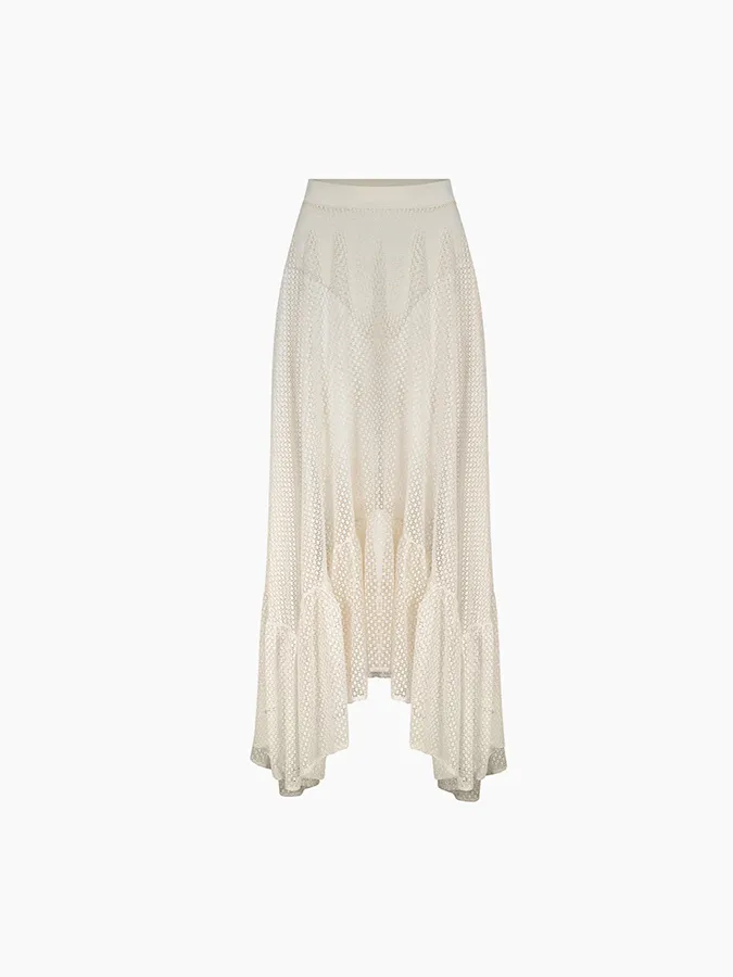 3D Petal Bandeau Top and Skirt