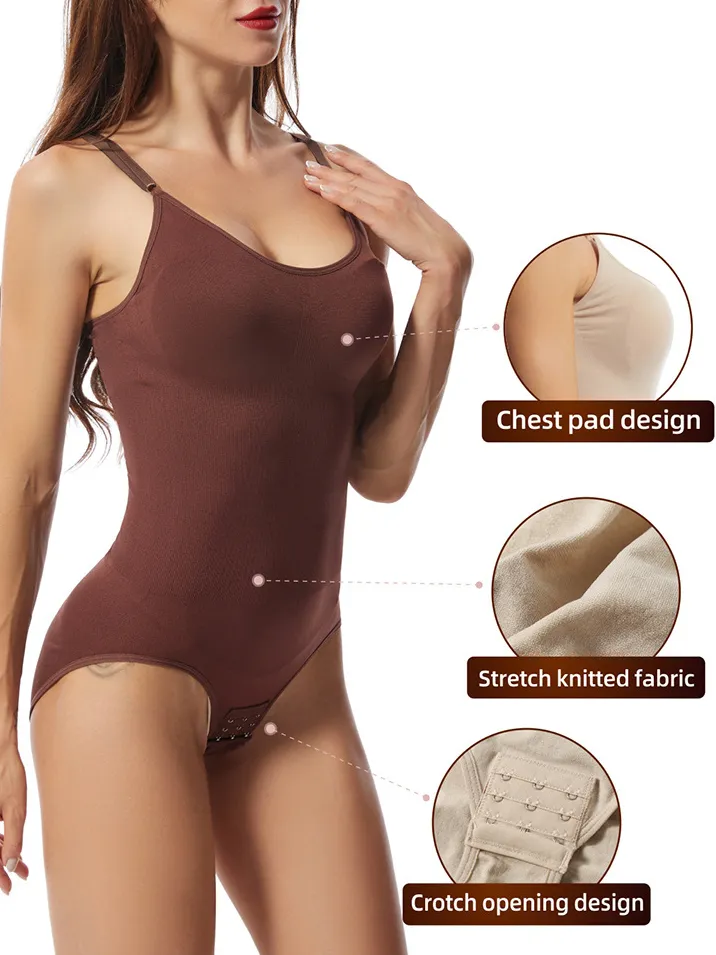 Crotch-opening and Hip-lift Shapewear