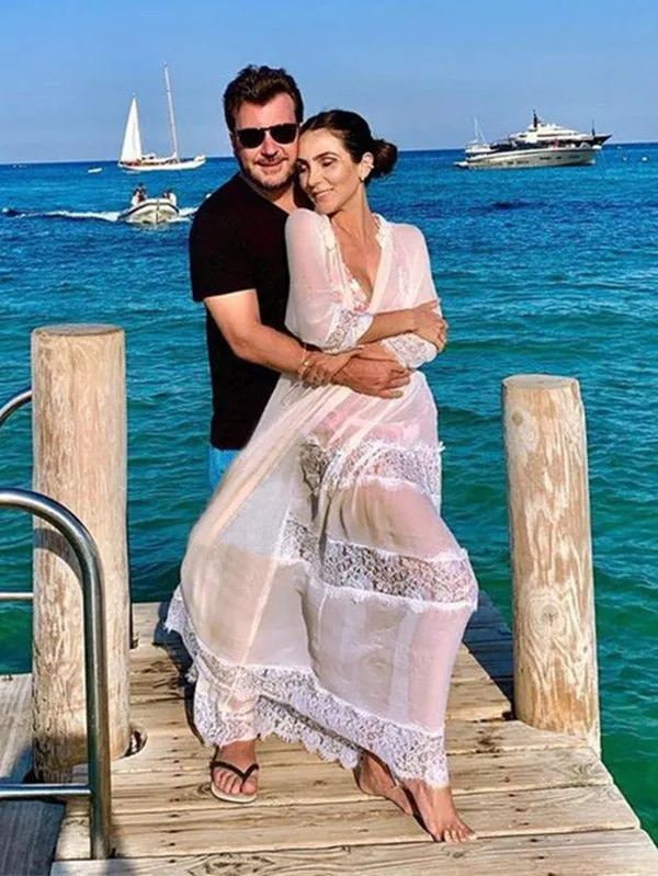 CHIFFON LACE SEE-THROUGH BIKINI COVER-UP