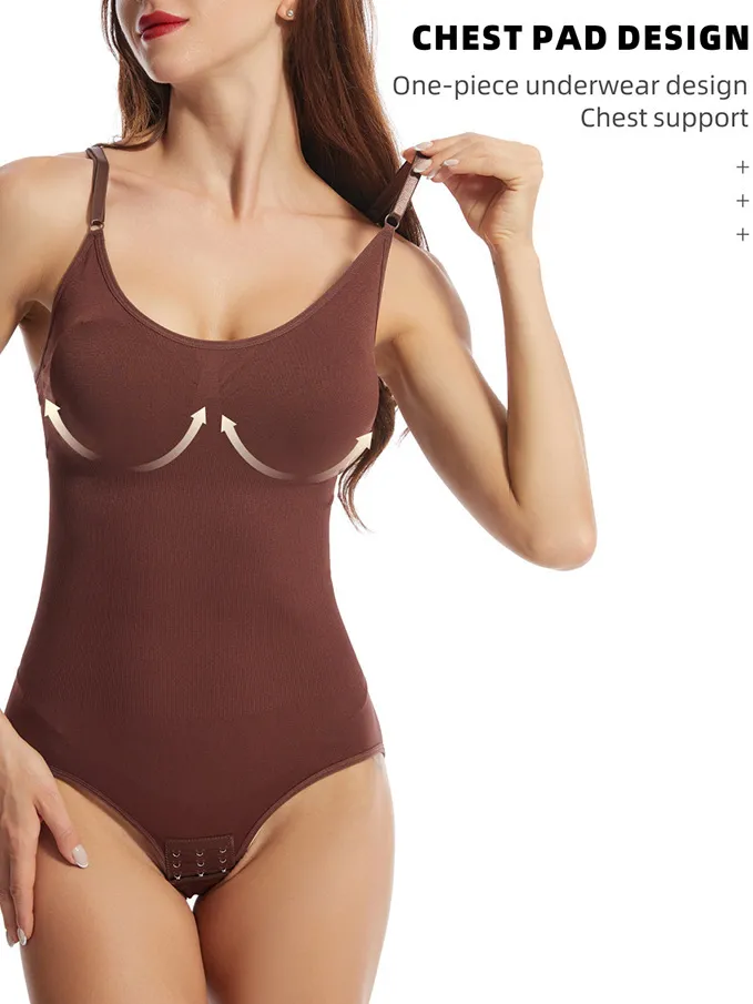 Crotch-opening and Hip-lift Shapewear