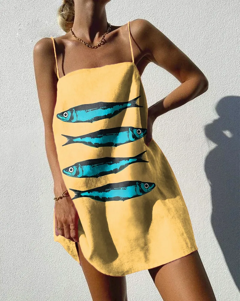 Vintage Sardine Mini Dress